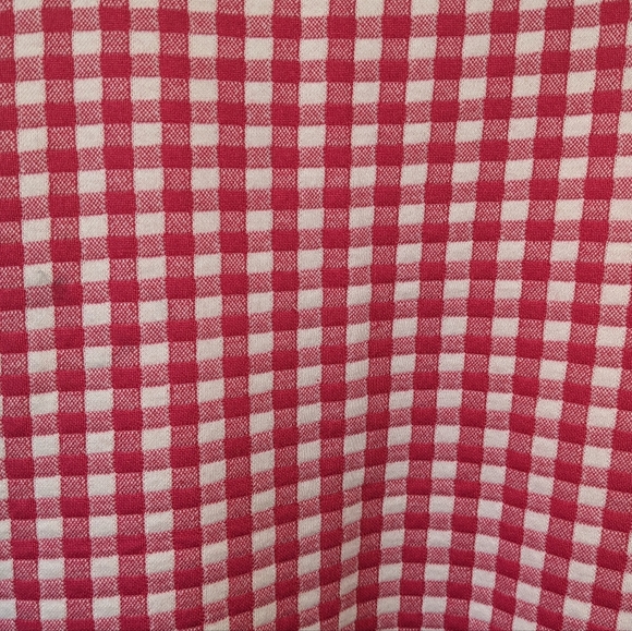 Zara Hot Pink Gingham Sheath Dress Size Medium - Picture 4 of 10